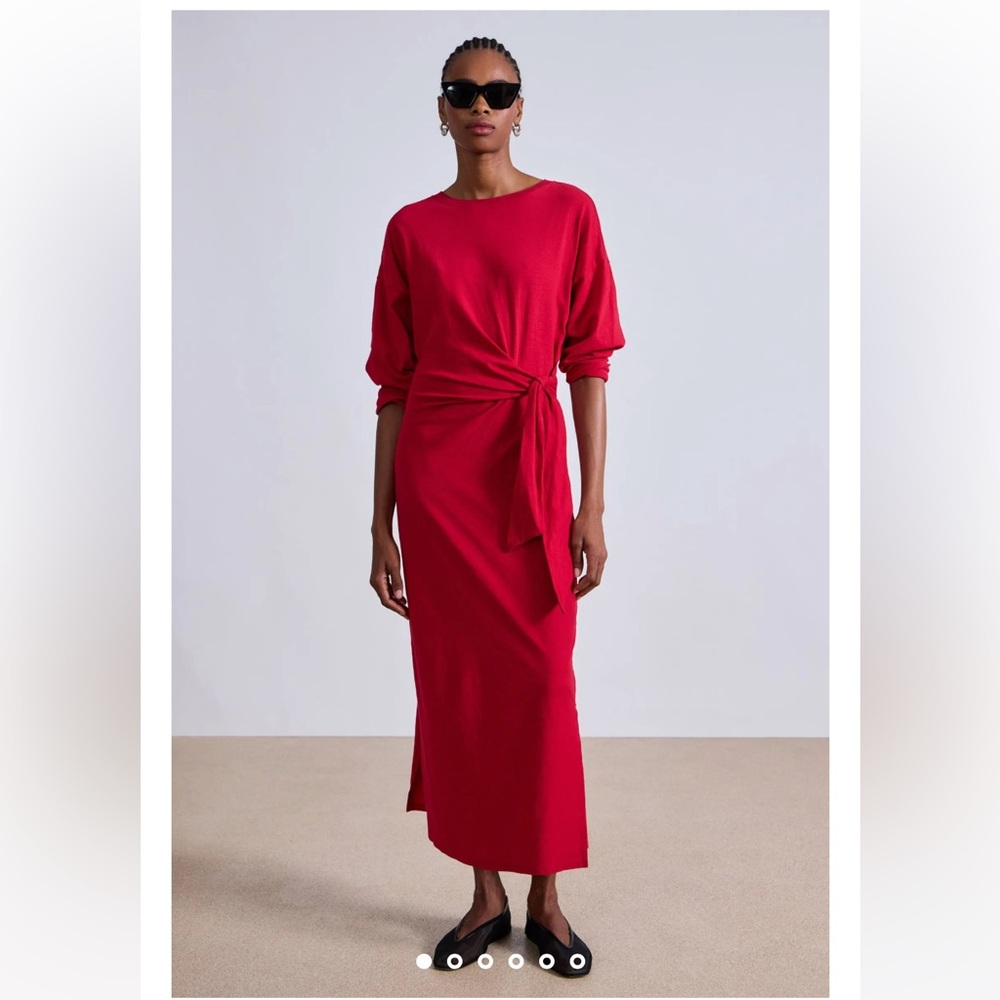 Apiece Apart Vanina long sleeve dress